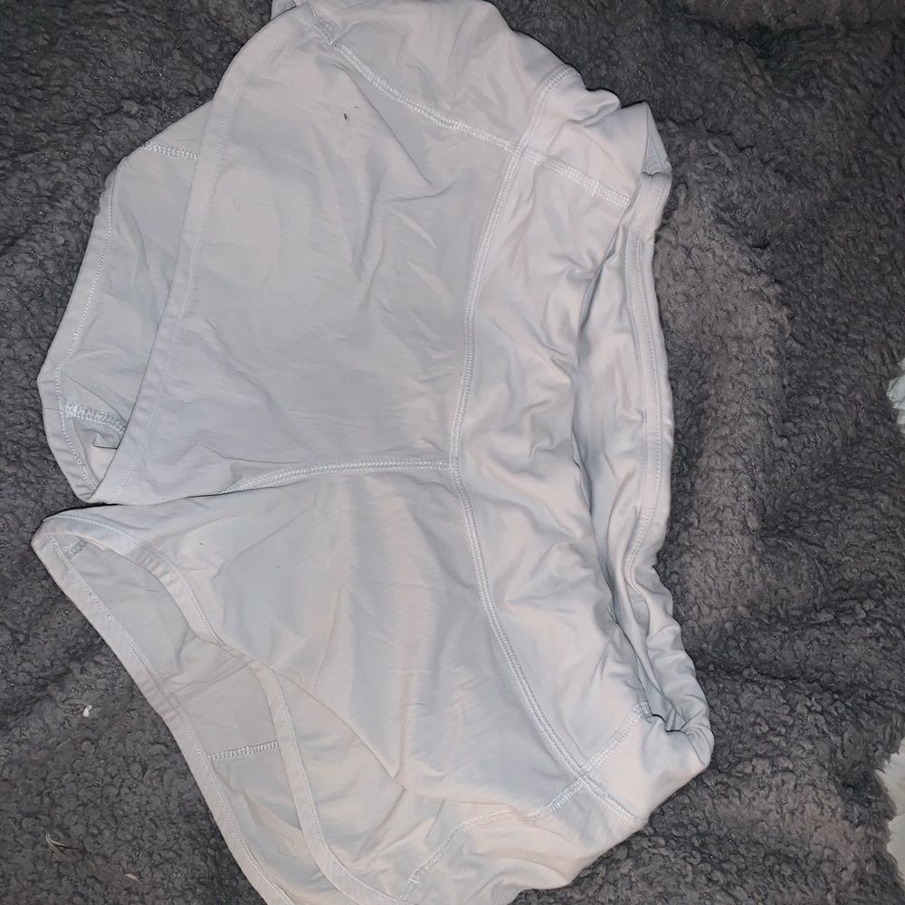 White Lululemon Shorts
